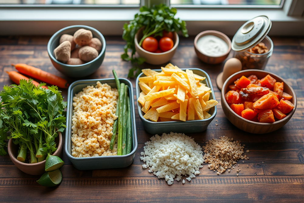 high protein meal prep ideas easy — High Protein Meal Prep Ideas Easy (the finished result)