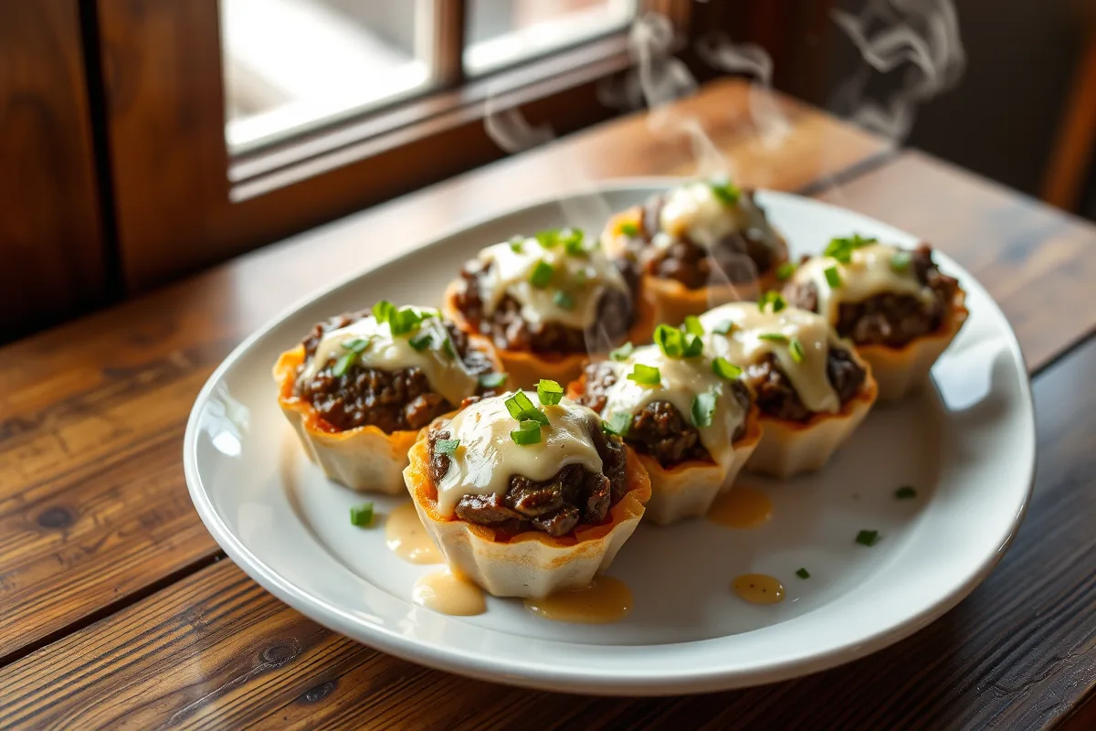Easy ground beef dinners served hot and ready to eat
