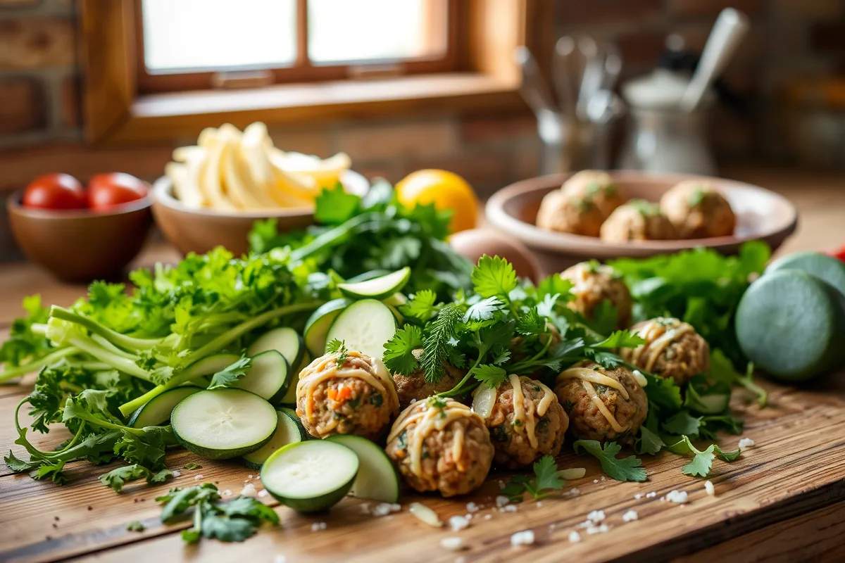 Fresh ingredients for ground beef recipes kids love dinner laid out on the counter