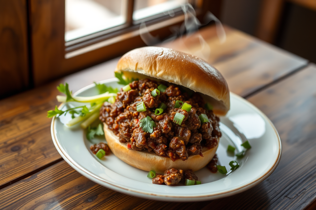 Ground Beef Sloppy Joes