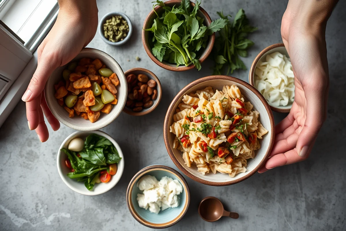 budget quick family dinners meal — Budget Quick Family Dinners Meal (the finished result)