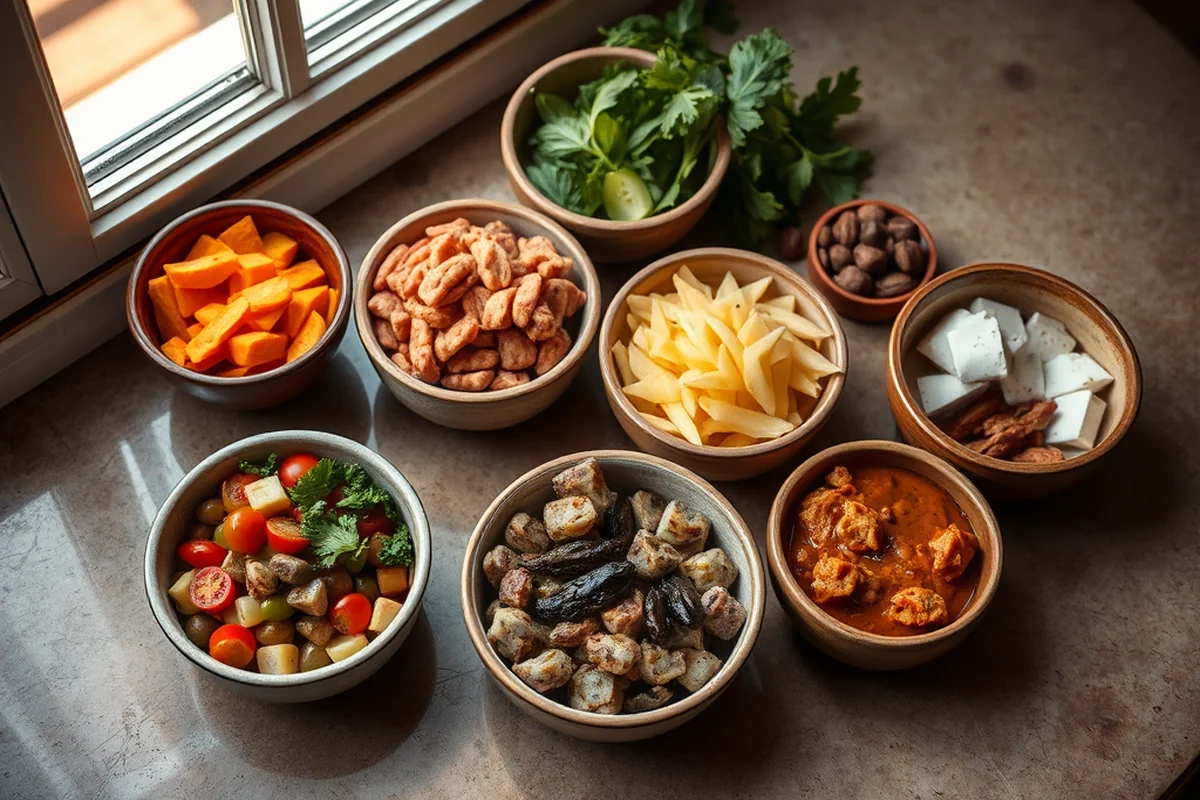 easy quick family dinners variations — Easy Quick Family Dinners Variations (the finished result)