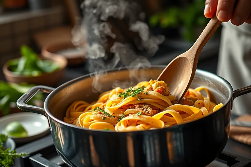 how to make one pot pasta — How To Make One Pot Pasta (step by step)