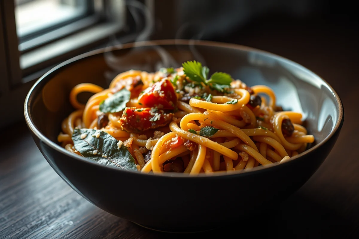 cheap lazy vegan one pot pasta — Cheap Lazy Vegan One Pot Pasta