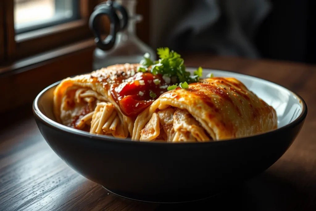 Easy 30 Minute Chicken Chimichanga Recipe