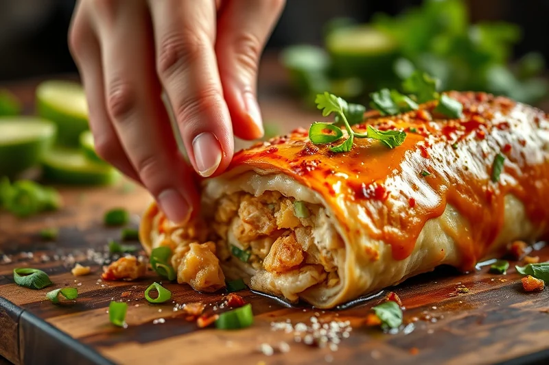 easy 30 minute chicken chimichanga recipe — Easy 30 Minute Chicken Chimichanga Recipe (step by step)