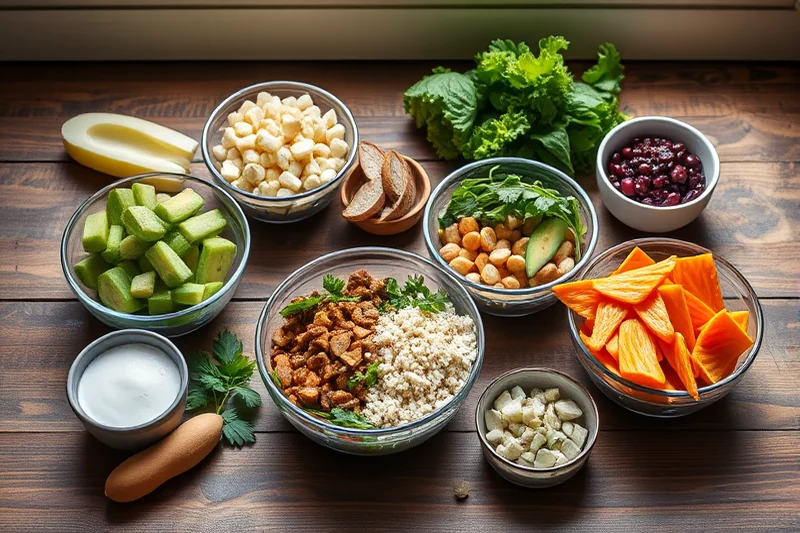 high protein meal prep bowls — High Protein Meal Prep Bowls (the finished result)