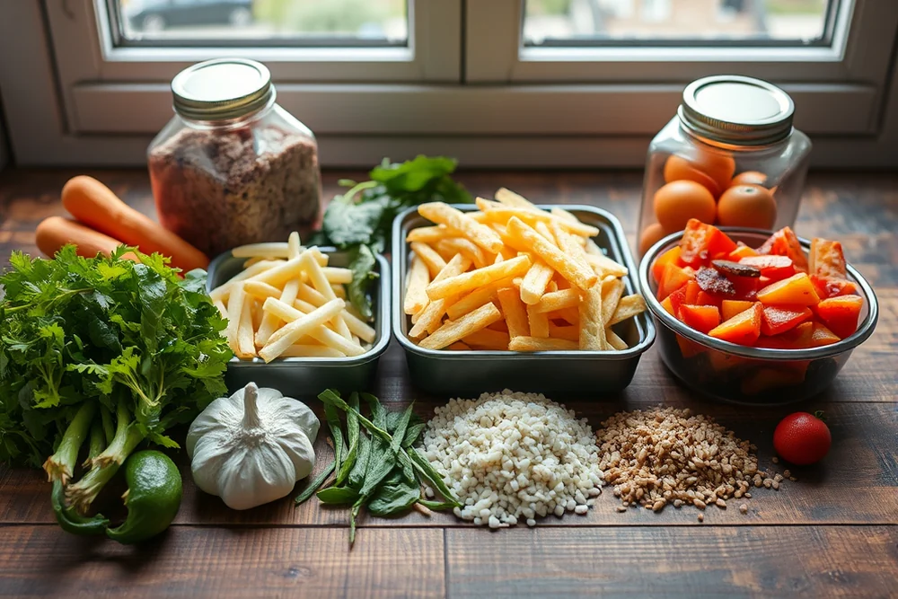 high protein meal prep lunches — High Protein Meal Prep Lunches (the finished result)