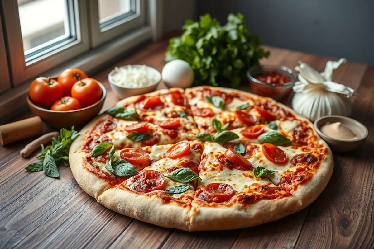 papa murphy's pizza — Papa Murphy'S Pizza (the finished result)