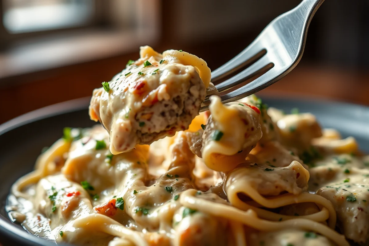 what's in chicken alfredo — What'S In Chicken Alfredo (step by step)