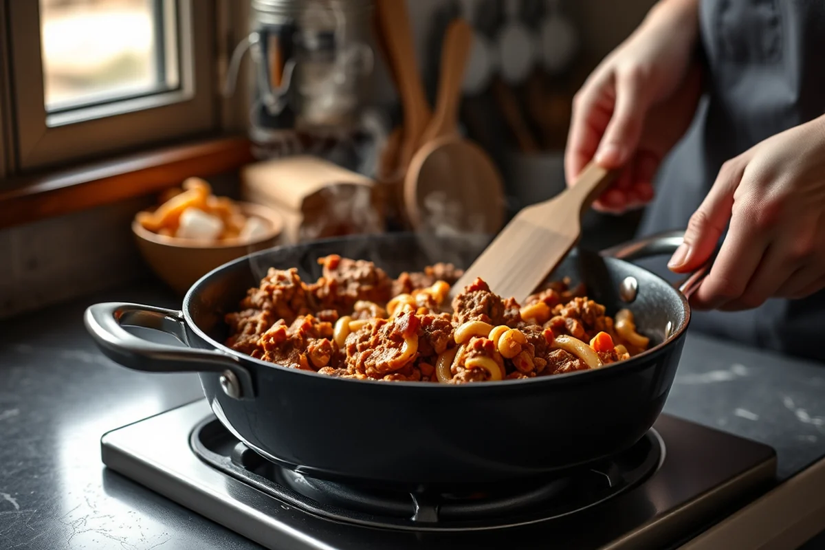 what's in hamburger helper — What'S In Hamburger Helper (step by step)